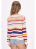 IZIA Women Cardigan in offwhite multicolor