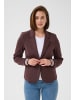 Kaffe Blazer Kinnie Regular fit in Fudge/Chalk Stripe