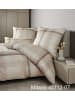 Janine Janine Baumwoll Bettwäsche Milano in braun beige