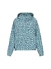 Schmuddelwedda Women Jacket in aqua navy leo