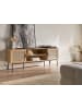 Beliani TV-Schrank PASCO in Braun/Schwarz - (W) 180 x (H) 63 x (L) 40 cm