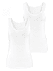 Vivance Vivance Tanktop in weiß