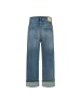 MAC HOSEN Baggy Jeans mit Relaxed Fit und geradem Bein in Blau