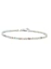 Adeliás Damen Armband aus Edelstahl mit Aventurin 18,5+3 cm in silber