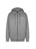 Under Armour Sweatjacke UA ESSENTIAL FLEECE FZ HOOD in Grau