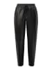 faina Damen Lederhose in Schwarz