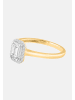 Ethische Diamanten Ring aus 375 Gelbgold mit Lab Grown Diamant