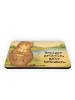 Mr. & Mrs. Panda Design Magnet Otter Muschel Design mit Spruch in Weiß