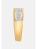 Diamant Exquis Ring aus 375 Gelbgold mit Diamant