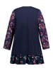 Ulla Popken Longshirt in navy multi