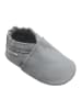 Bemesu Leder-Krabbelschuhe in Grau