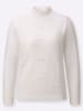 WITT WEIDEN Stehkragen-Pullover in weiß