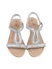 Ital-Design Sandale & Sandalette in Silber