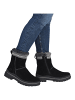 remonte Stiefelette in Schwarz/Grau