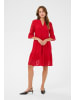 SAINT TROPEZ Kleid ZannaSZ Lockere Passform in Chinese Red
