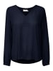 Kaffe Langarm-Bluse Amber Regular fit in Midnight Marine