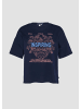 QS T-Shirt in 58D0_tiefblau