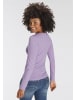 Kangaroos Langarmshirt in lila