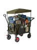 relaxdays Bollerwagen in Grün - (B)54 x (H)131 x (T)97 cm