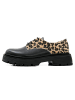 Dogo Brooklyn Halbschuhe - Black-Leo in Schwarz