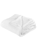Beliani Kuscheldecke MIRGE in Weiß - (W) 125 x (H) 0.7 x (L) 150 cm