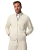 JP1880 Sweatjacke in cremeweiß