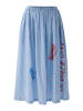 Oui Maxirock in lt blue white
