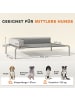 Pawhut Hundeliege Outdoor 110L x 75B x 30H cm