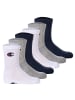 Champion Socken 6er Pack in Blau/Weiß/Grau