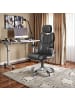 SONGMICS Bürostuhl Stevon in Schwarz - (B)60 x (H)128.5 x (T)69.5 cm
