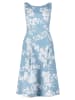 Vera Mont Cocktailkleid mit Blumenprint in Light Blue/White