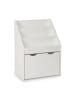 relaxdays Bücherregal Kinder in Weiß - (B)50,5 x (H)69,5 x (T)28 cm