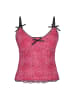 myMo Women Top in pink black