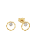 Amor Ohrstecker Gold 585/14 ct in Gold