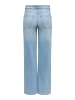 ONLY Jeans mit weitem Bein in Light Blue Denim