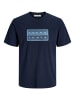 JACK & JONES PLUS T-shirt in Outer Space