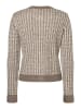 More & More softe, gemusterte Strickjacke in structure cable