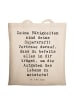 Mr. & Mrs. Panda Shopping Tasche Spruch Vertrauen in Fähigkeiten... in Creme