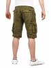 INDICODE Indicode InMonroe Herren Shorts Bermudas B699 in Olive