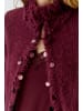 Oui Strickjacke in bramble berry