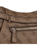 Guess Yesba Schultertasche 28 cm in latte logo