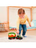 Dickie Toys ABC Freddy Fruit Fendt Traktor mit Anhänger Rasselfrüchte ab 12 Monate