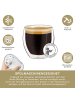 Creano Espressogläser doppelwandig 6er Set - 100ml Glas