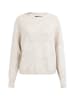 DreiMaster Vintage Strick Pullover in Hellbeige Melange