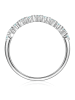 Glanzstücke München Ring aus Sterling Silber mit Zirkonia in silber