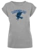 F4NT4STIC T-Shirt Harry Potter Ravenclaw Sport Emblem in grau meliert