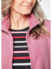 GOLDNER Kuschelweiche Fleece-Jacke in altrosé