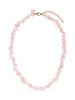 PURELEI Kette Rose Quartz in Rosegold