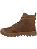Palladium Schnürboots Pampa Zip Leather Legacy in braun