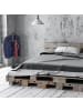 relaxdays Herrendiener in Schwarz/ Braun - (B)45 x (H)108 x (T)30 cm